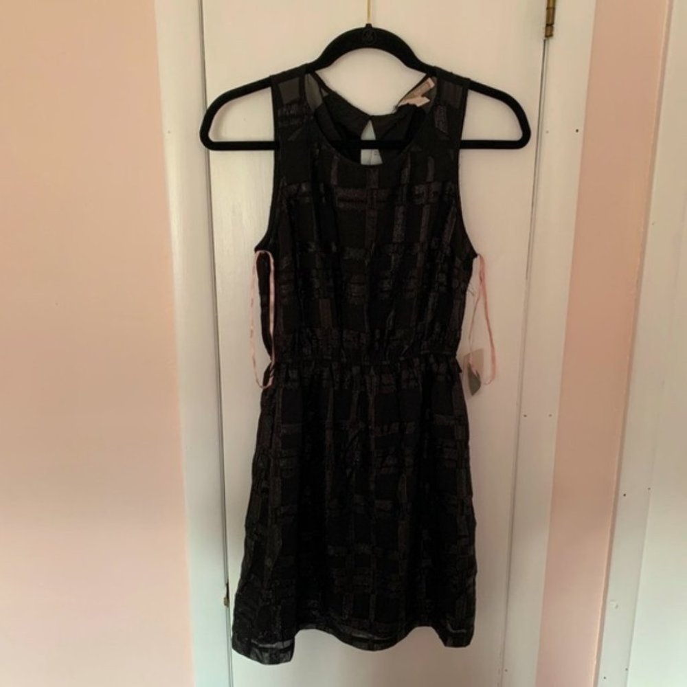 Forever 21: little black dress with sparkle detail